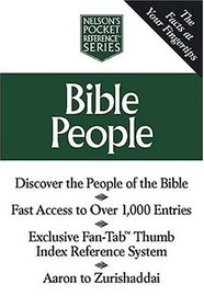 Bible People Nelson's Pocket Reference Series