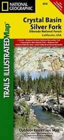 Crystal Basin / Silver Fork / Eldorado National Forest, CA Trails Illustrated Map #806
