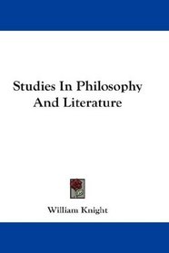 Studies In Philosophy And Literature