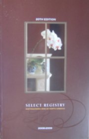 Select Registry- Distinguished Inns of North America 2008-2009
