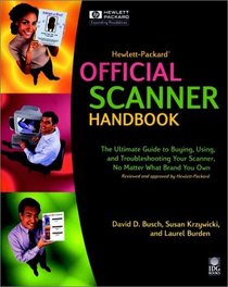 Hewlett-Packard Official Scanner Handbook