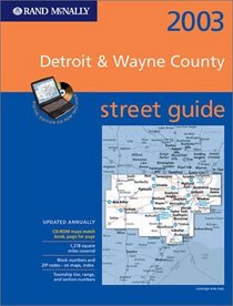 Rand McNally 2003 Street Guide Detroit & Wayne County