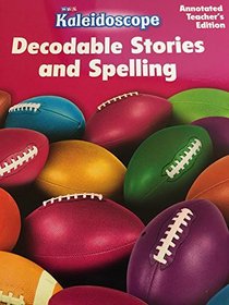 SRA Kaliedoscope Level G Decodable Stories and Spelling Teacher's Annotated Edition