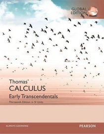 Thomas' Calculus: Early Transcendentlas in Si Units