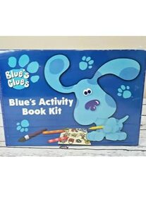 Blue's Activity Book Kit with Book and Other and Crayons and Paint Brush
