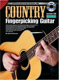 Progressive Country Fingerpicking Guitar Method (Progressive Series)