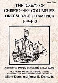 The Diario of Christopher Columbus's First Voyage to America, 1492-1493 (American Exploration  Travel Series, Vol 70)