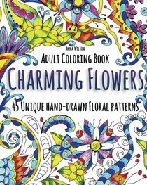 Charming Flowers: 45 Unique Hand-Drawn Floral Patterns