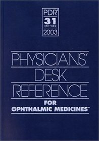 PDR for Ophthalmic Medicines, 2003