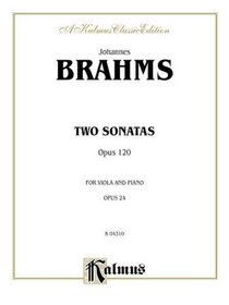 Two Sonatas, Op. 120 (Kalmus Edition)