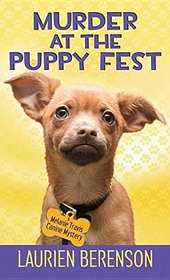 Murder at the Puppy Fest (Large Print)