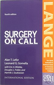 Surgery On Call --2005 publication.