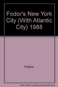 Fodors-New Yrk Cty'88
