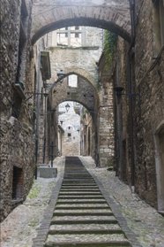 Old Street in Narni, Umbria, Italy Journal: 150 page lined notebook/diary