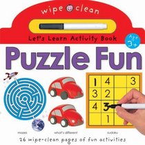 Puzzle Fun (Wipe Clean Let's Learn Activity Books)