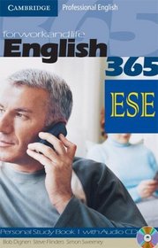 English365 Level 1 Personal Study Book with Audio CD (ESE edition, Malta) (Cambridge Professional English)
