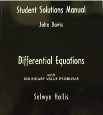 Differential Equations (with Boundary Value Problems, Student Solutions Manual)