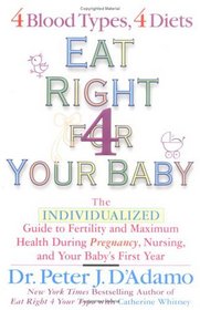 Eat Right for Your Baby: The Individualized Guide To Fertility and Maximum Health During Pregnancy, Nursing, and Your Baby's First Year