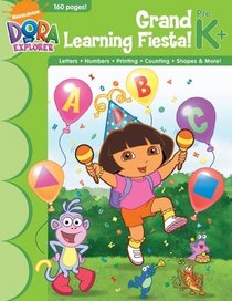 Dora's Grand Learning Fiesta K+ (Nick Jr. Bind-Up Workbooks)