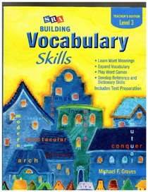 Building Vocabulary Skills A - Teacher's Edition - Level 3