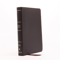 NKJV, Minister's Bible, Leathersoft, Black, Comfort Print