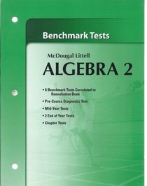 Algebra 2 Benchmark Tests (Algebra 2)