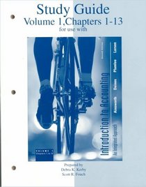 Study Guide Volume 1 Chapters 1-13 for use with Introduction to Accounting: An Integrated Approach