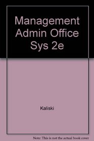 Management of Administrative Office Systems