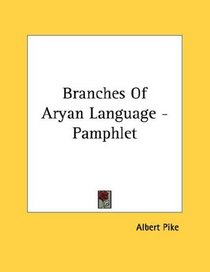 Branches Of Aryan Language - Pamphlet