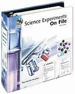 Science Experiments On File, Vol. 1