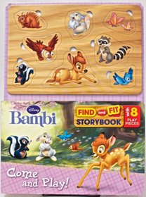DISNEY FIND + FIT: Disney Bambi Find and Fit Storybook