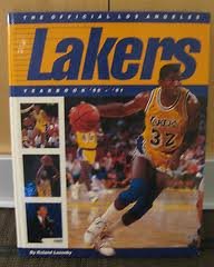 The Official Los Angeles Lakers Yearbook 90-91