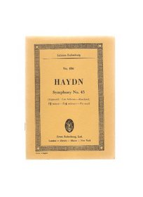 Symphony No. 45 in F-Sharp Minor (Farewell) (Kalmus Edition)