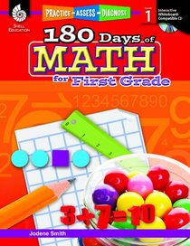 180 Days of Math for First Grade (Practice, Assess, Diagnose)