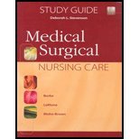 Study Guide to Accompany Medical-Surgical Nursing Care