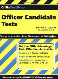 CliffsTestPrep Officer Candidate Tests