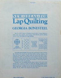 New Ideas for Lap Quilting