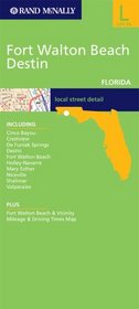 Rand Mcnally Fort Walton Beach, Florida City Map