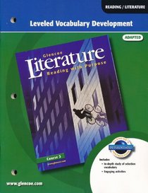 Glencoe Literature Course 3 Leveled Vocabulary Development Adapted. (Paperback)