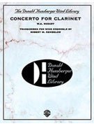 Concerto for Clarinet: Conductor's Score (The Donald Hunsberger Wind Library , Vol 1)
