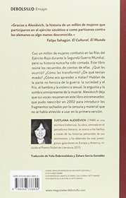 La guerra no tiene rostro de mujer/ The Unwomanly Face of War (Spanish Edition)