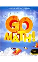 Houghton Mifflin Harcourt Go Math: Student Edition & Practice Book Bundle Grade 4 2012