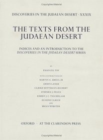 Discoveries in the Judaean Desert: Volume XXXIX: Introduction and Indexes (Discoveries in the Judaean Desert)