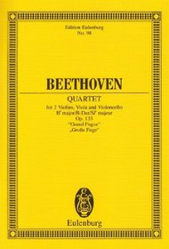 String Quartet, Op. 133: Grand Fugue in B-Flat Major (Schott)