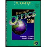 O'Leary Series: MS Office 2000 Enhanced Edition