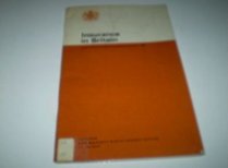 Insurance in Britain (Reference Pamphlet)