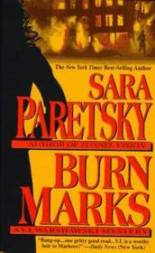 Burn Marks (V.I. Warshawski, Bk 6) (Large Print)