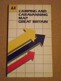 Camping and Caravanning Map of Great Britain