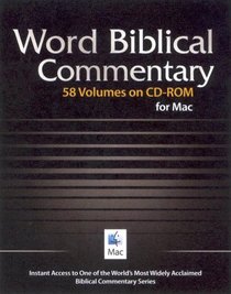 Word Biblical Commentary CD-ROM Mac Edition