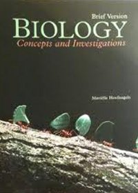 Biology Concepts and Investigations,brief Version